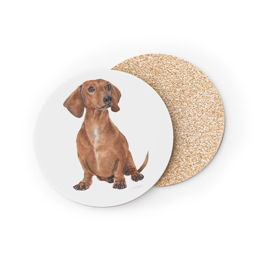 Dachshund Sitting Coaster